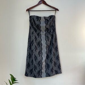 Express Strapless Mini Dress Size 12 NWT